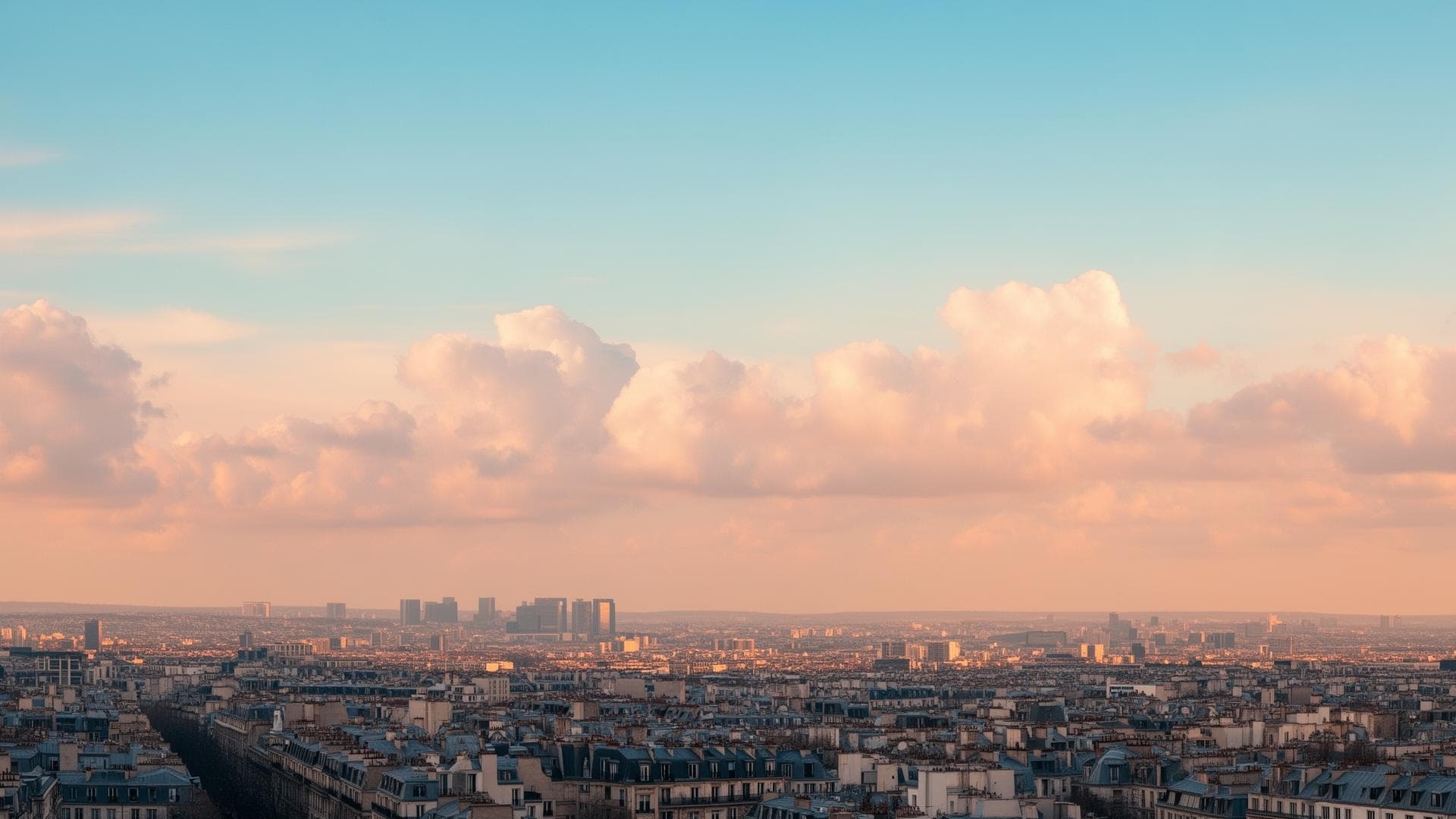 Wolkenlucht boven Europa
